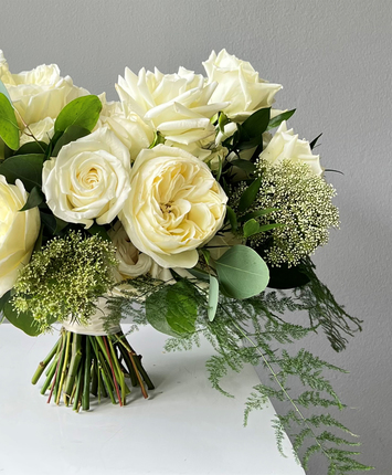 Garden Soirée in White