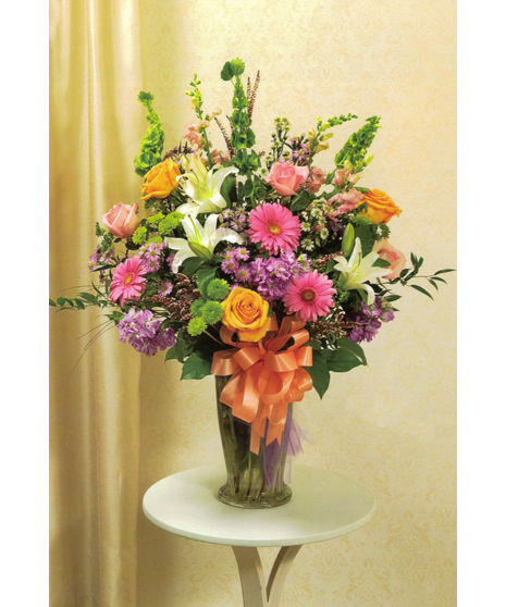 Multi Pastel Vase