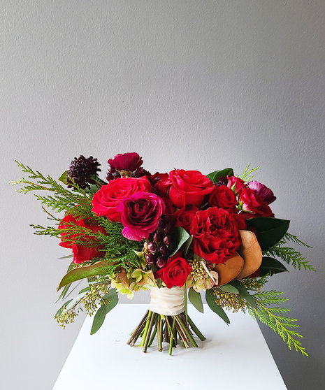 Bordeaux Wedding Bouquet