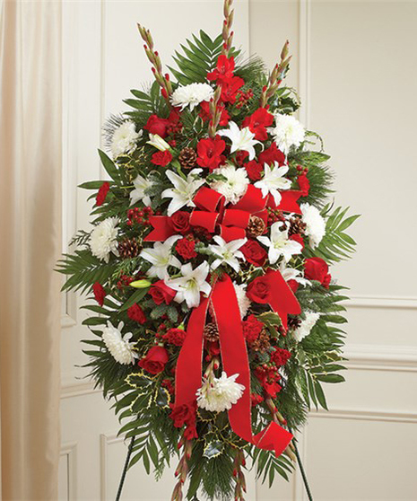 Christmas Standing Spray