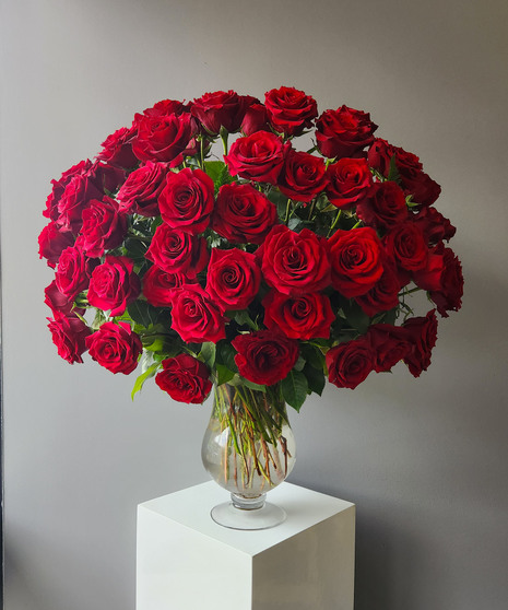 100 Red Roses | Baltimore - Owings Mills (MD) Flower Delivery | Flowers ...