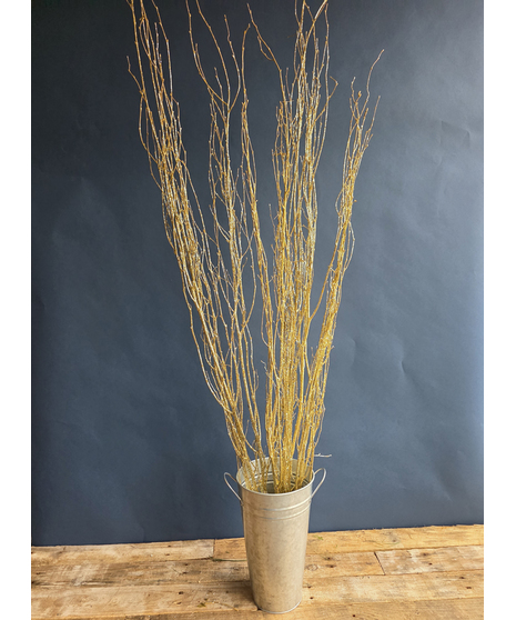 Gold Glitter Winter Branch ( 1 bunch/10 stems)