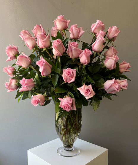 48 Light Pink Roses