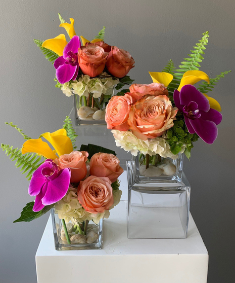 Bright Centerpiece Trio