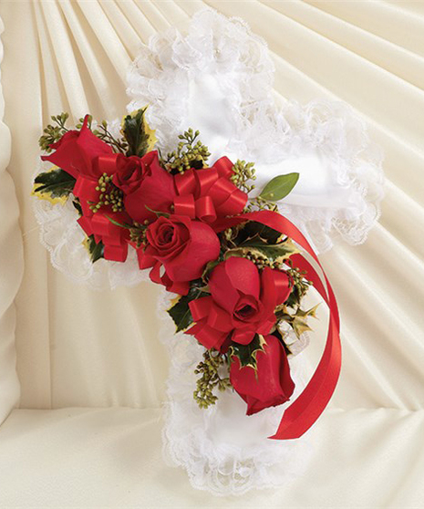 Christmas Cross Pillow