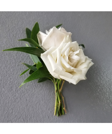 Garden Soirée in Blush Boutonniere