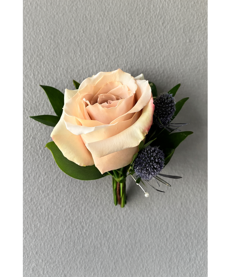 Dusty Blush Boutonniere