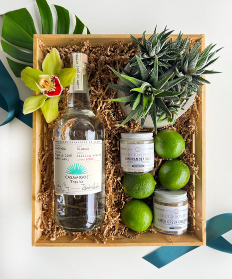 margarita gift set with tequila