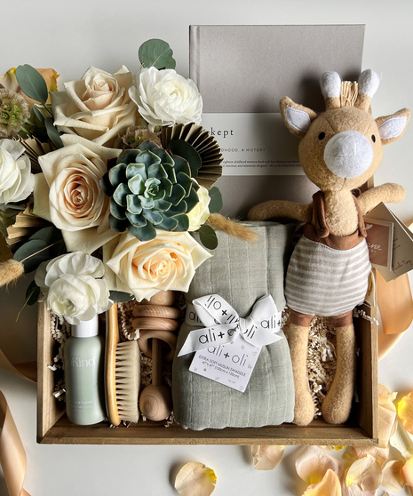 New Baby Gift Crate