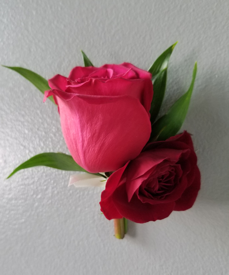 Berries & Merlot Boutonniere