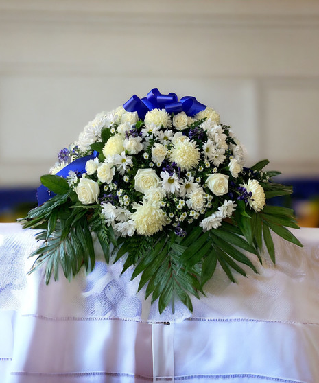 Blue & White