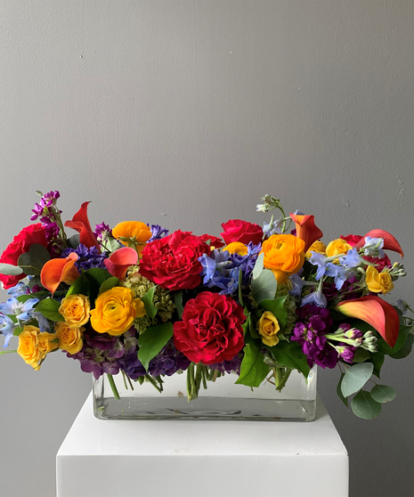 Long & Low Bright Centerpiece