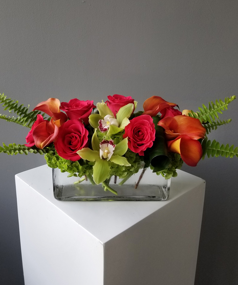 Long & Low Room Arrangement