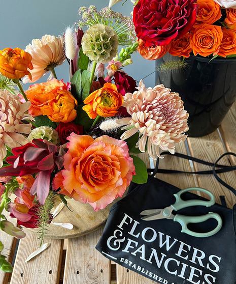 graphic design for floral design class