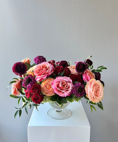 Berries & Merlot Centerpieces